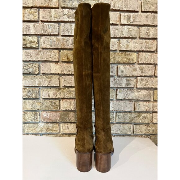 Seychelles Gifted Suede Womens Zipper Over-The-Knee Boots Brown Size 6 - Picture 5 of 9